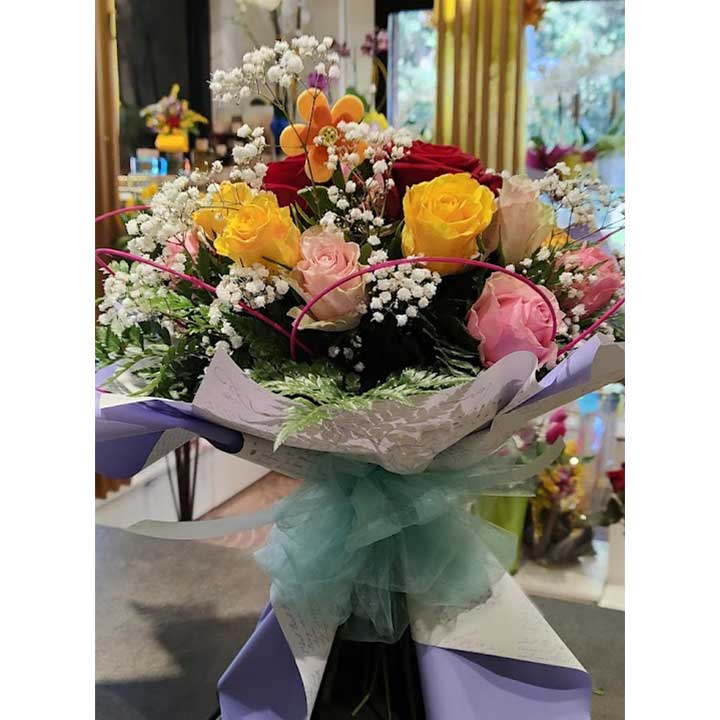 Bouquet di rose miste