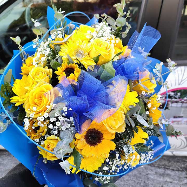 Bouquet fiori gialli