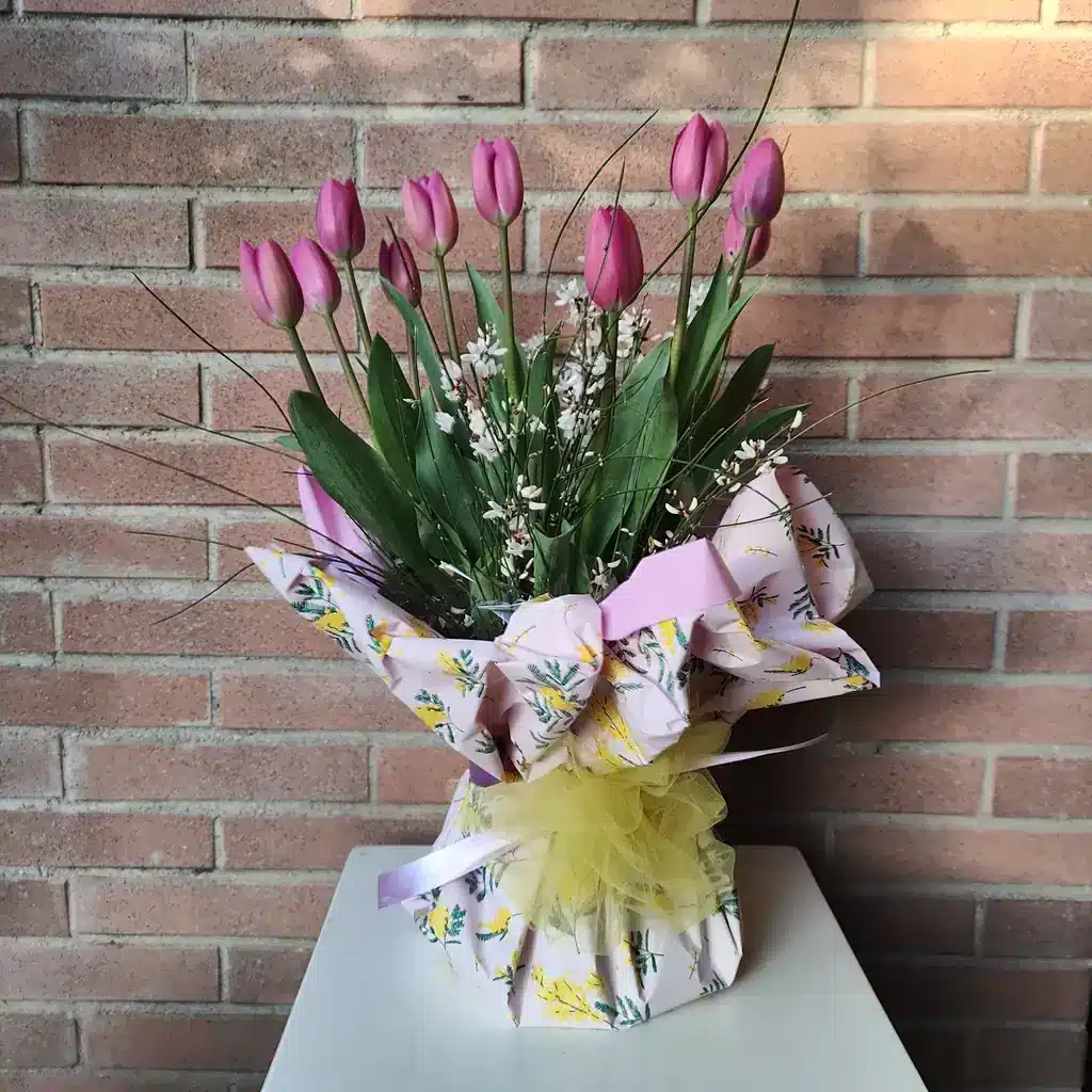 Tulipani con bulbo
