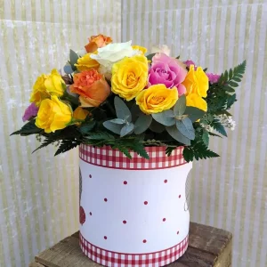 Flowerbox rose miste