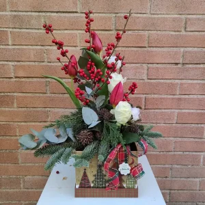 Flowerbox christmas